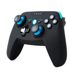 Comando de Jogo Sem Fios CX-X1 2.4GHz + Bluetooth 4.0 para Android / iOS / PC / PS3, Comando Simples (Azul), Comando + Suporte (Azul), Comando + Suporte + Recetor (Azul)