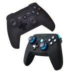Comando de Jogo Sem Fios CX-X1 2.4GHz + Bluetooth 4.0 para Android / iOS / PC / PS3, Comando Simples (Azul), Comando + Suporte (Azul), Comando + Suporte + Recetor (Azul)