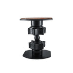 Suporte de Câmara Mini Gimbal, Suporte de Telemóvel de Secretária, Suporte para Gravador, Suporte para Carro, Montagem de Dupla Fixação, Conector de Parafuso 1/4 para GoPro, Adesivo Magnético para Telemóveis