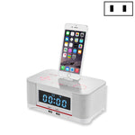 Base de Carregamento A8 Altifalante Bluetooth NFC com Despertador, Ficha US, Ficha UK, Ficha EU