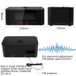 Base de Carregamento A8 Altifalante Bluetooth NFC com Despertador, Ficha US, Ficha UK, Ficha EU