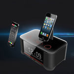 Base de Carregamento A8 Altifalante Bluetooth NFC com Despertador, Ficha US, Ficha UK, Ficha EU
