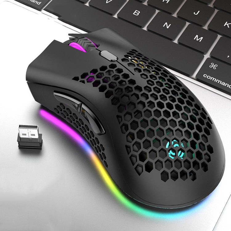 K-Snake BM600 Rato de Jogos Sem Fios RGB Colorido Leve com 7 Teclas, 1600 DPI, Carregamento Sem Fios, BM600 Preto Sem Fios, BM600 Branco Sem Fios, BM600 Rosa Sem Fios, BM600 Ciano Sem Fios