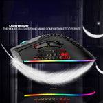 K-Snake BM600 Rato de Jogos Sem Fios RGB Colorido Leve com 7 Teclas, 1600 DPI, Carregamento Sem Fios, BM600 Preto Sem Fios, BM600 Branco Sem Fios, BM600 Rosa Sem Fios, BM600 Ciano Sem Fios