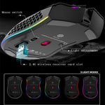 K-Snake BM600 Rato de Jogos Sem Fios RGB Colorido Leve com 7 Teclas, 1600 DPI, Carregamento Sem Fios, BM600 Preto Sem Fios, BM600 Branco Sem Fios, BM600 Rosa Sem Fios, BM600 Ciano Sem Fios