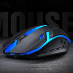 2 Unidades Rato com Fios T-WOLF V1 USB com 3 Botões 1200 DPI e Iluminação RGB de 7 Cores, Comprimento do Cabo: 1,35m