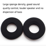 2 Pares de Almofadas de Algodão para Auscultadores Grado SR60/SR80/SR125/SR225/SR325/SR325i