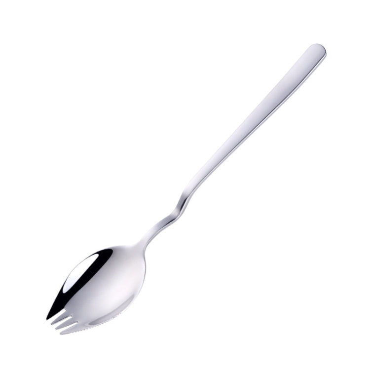 Stainless Steel Instant Noodle Fork Multi-Purpose V-Shaped Knife Fork Spoon Integrated Tableware, Color: Silver, Fork Spoon (Silver), Fork Spoon (Gold), Fork Spoon (Rose Gold), Fork Spoon (Black), Fork Spoon (Blue), Fork Spoon (Purple)                 ...