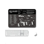 2 tapetes de rato para escritório e jogos, antideslizantes, transferência térmica, simples face, 2 mm, 3 mm, 4 mm, 5 mm