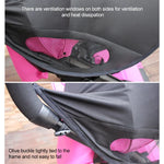 Toldo para Carrinho com Proteção Anti-Ultravioleta, Preto Impermeável