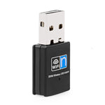 Placa de Rede Sem Fios Mini USB RTL8192EU 300Mbps