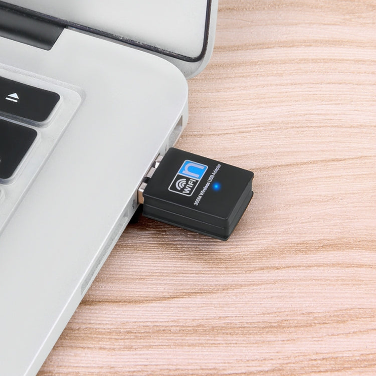 Placa de Rede Sem Fios Mini USB RTL8192EU 300Mbps