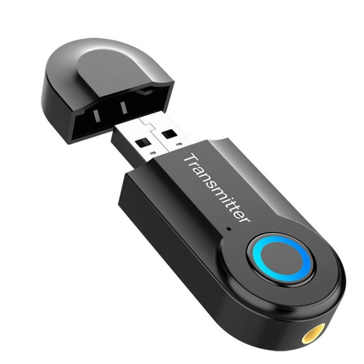 Transmissor Bluetooth USB GT09S Adaptador de Áudio 3,5mm Transmissor de Áudio Bluetooth para TV e Computador
