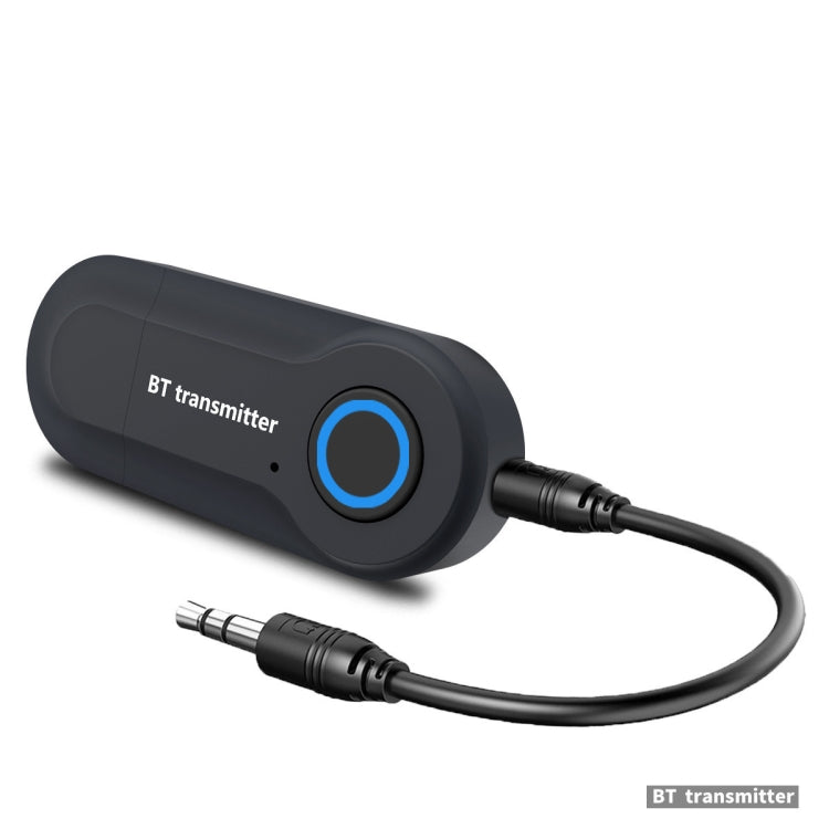Transmissor Bluetooth USB GT09S Adaptador de Áudio 3,5mm Transmissor de Áudio Bluetooth para TV e Computador