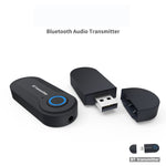 Transmissor Bluetooth USB GT09S Adaptador de Áudio 3,5mm Transmissor de Áudio Bluetooth para TV e Computador