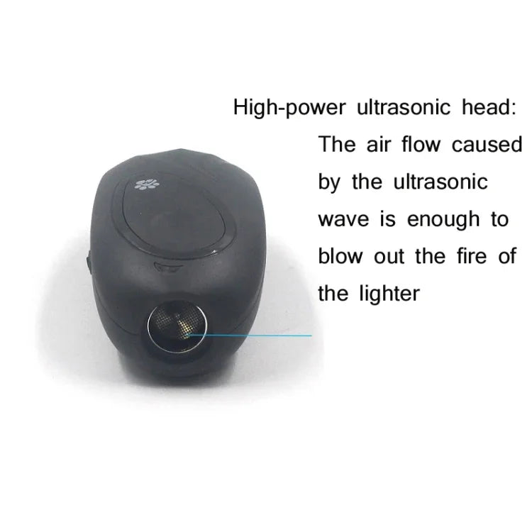 Repelente Portátil para Cães Frequência Ajustável Dispositivo Ultrassónico de Treino para Cães, Preto, Cinzento, Verde Militar
