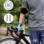 Luvas para ciclismo WEST BIKING YP0211217, palma em silicone, respiráveis, para treino de fitness, proteção de pulso, M, L, XL