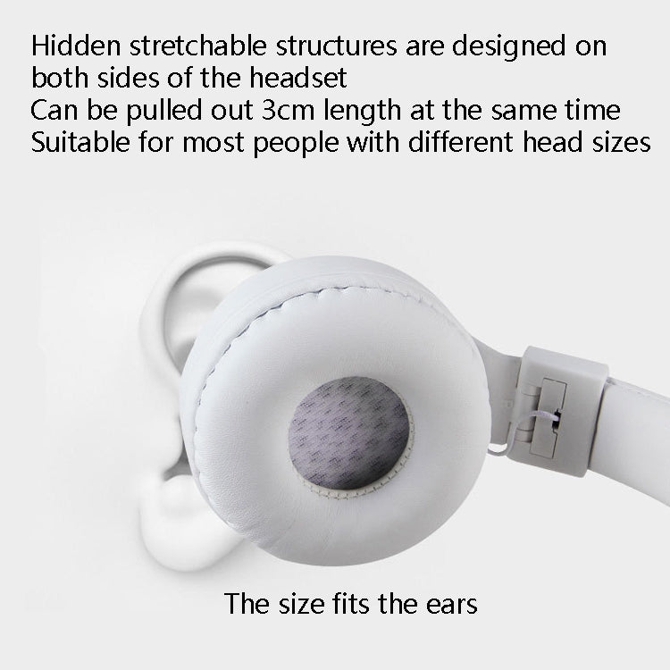 Auricular de Música para Telemóvel Gorsun GS-778, Auriculares Com Fios para Portátil e Crianças, Branco, Amarelo, Azul, Preto, Laranja, Vermelho Rosado