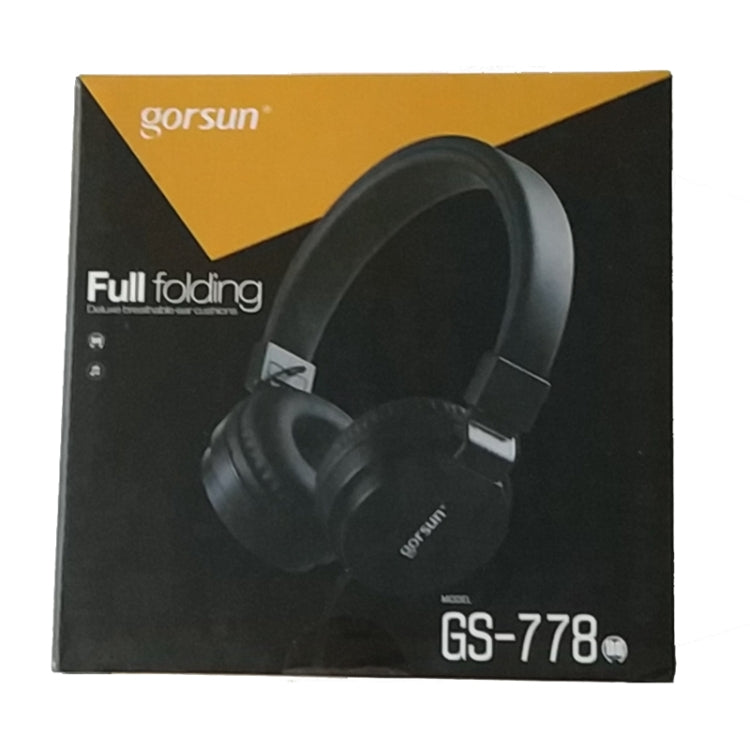 Auricular de Música para Telemóvel Gorsun GS-778, Auriculares Com Fios para Portátil e Crianças, Branco, Amarelo, Azul, Preto, Laranja, Vermelho Rosado