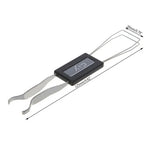 3 Unidades Extrator de Teclas Universal em Aço Ciy com Eixo Metálico para Teclado, 3 peças Ciy