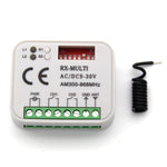 Interruptor Receptor de Controlo Remoto Multi-Frequência Código Rolante Código Fixo para Porta de Garagem LZ-068