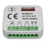 Interruptor Receptor de Controlo Remoto Multi-Frequência Código Rolante Código Fixo para Porta de Garagem LZ-068