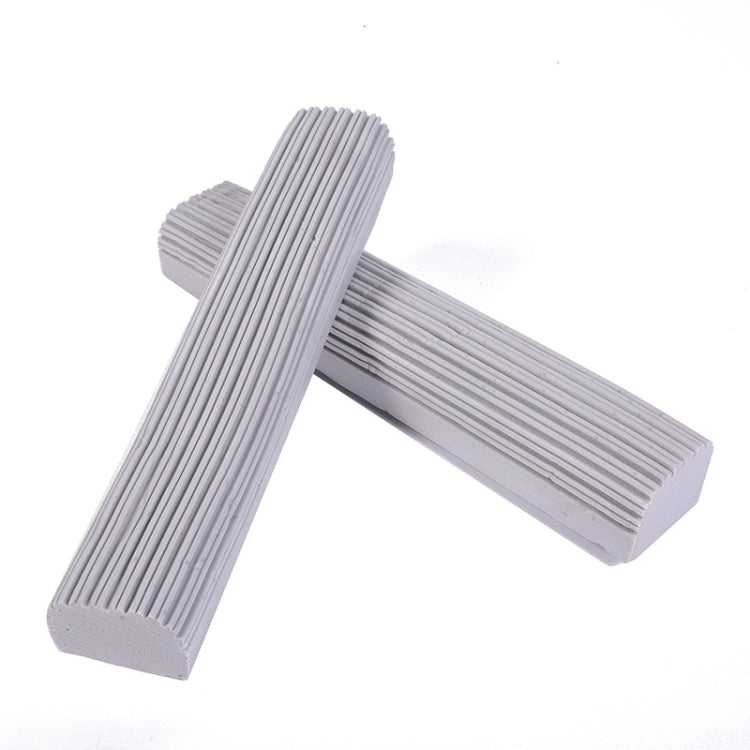 2 PCS 28cm Half-Fold Narrow Mouth Universal Mop Sponge Tape Head Replacement Fittings, Yellow, Gray