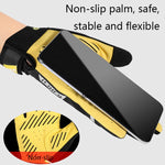 WEST BIKING YP0211209 Luvas de bicicleta com absorção de choque, antiderrapantes, para ecrã tátil, M, L, XL