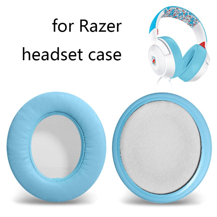 2 PCS Headphone Sponge Case For Razer Standard, Protein (Black), Protein (Gray), Protein (Pink), Lambskin (Black), Lambskin (Gray), Lambskin (Blue), Head Beam (Black), Head Beam (Gray), Head Beam (Pink), Head Beam (Blue), Head Beam (Light Blue)