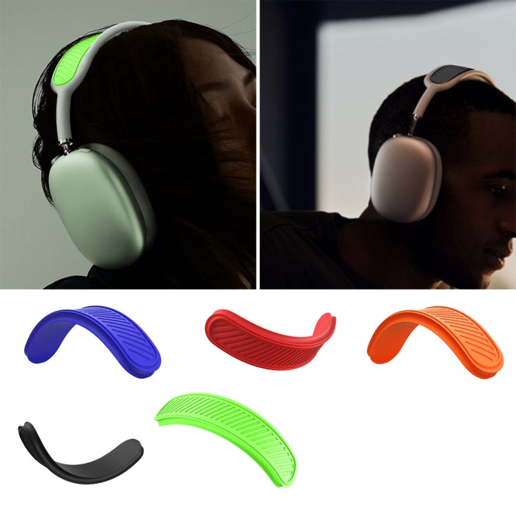 Estojo de Proteção em Silicone para Arco do Auscultador Bluetooth Sem Fios T1 para Apple AirPods Max, Preto, Azul, Vermelho, Laranja, Verde Noturno