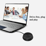 Microfone USB Omnidirecional para Vídeo, Voz e Chamadas 360 Graus, Microfone para Conferência, Microfone para Webcast, M70, M100PRO