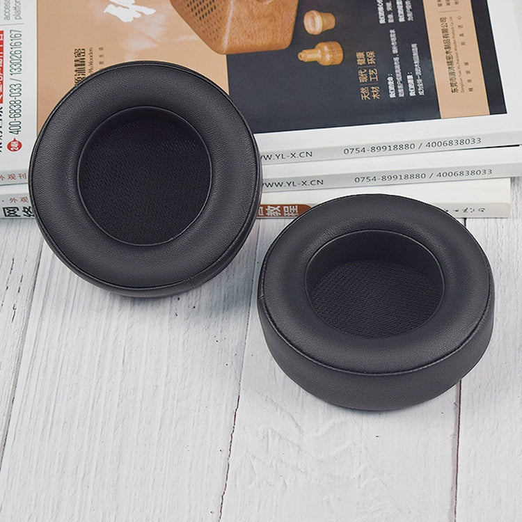 2 PCS Tampa de Espuma para Auscultadores Almofadas para Virtuoso RGB Wireless SE, Preto, Branco, Cinzento, Castanho, Pele de Proteína Preta, Malha de Futebol Preta