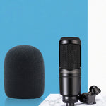 2 Unidades de Capa de Espuma para Microfone Compatível com Audio-Technica AT2020/ATR2500/AT2035, Capa Anti-Vento e Anti-Sopro para Microfone