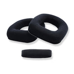 2 PCS Estojo Protetor de Espuma para Auscultadores Gaming, Almofadas de Flanela para Logitech A10, Arco para Logitech A10, Almofadas de Flanela para Logitech A40, Almofadas de Flanela para Logitech A50, Arco de Flanela para Logitech A50