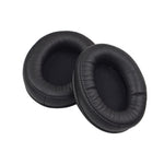2 PCS Capa de Espuma para Auscultadores, Estojo de Couro para Kingston Cloud Silver II, Cor: Preto, Preto, Preto com Costura, Branco com Costura, Grelha, Pele de Carneiro Preto, Pele de Carneiro Branco