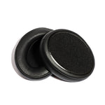 2 PCS Capa de Espuma para Auscultadores, Estojo de Couro para Kingston Cloud Silver II, Cor: Preto, Preto, Preto com Costura, Branco com Costura, Grelha, Pele de Carneiro Preto, Pele de Carneiro Branco
