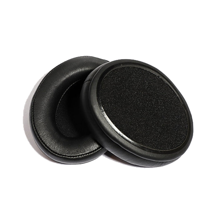 2 PCS Capa de Espuma para Auscultadores, Estojo de Couro para Kingston Cloud Silver II, Cor: Preto, Preto, Preto com Costura, Branco com Costura, Grelha, Pele de Carneiro Preto, Pele de Carneiro Branco