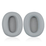 1 Par Almofadas de Espuma em Pele Proteica para Auscultadores Edifier W820BT / W808BT / K815 / K815PG1 / H840 / K800 / K830, Preto, Cinzento, Vermelho