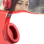1 Par Almofadas de Espuma em Pele Proteica para Auscultadores Edifier W820BT / W808BT / K815 / K815PG1 / H840 / K800 / K830, Preto, Cinzento, Vermelho