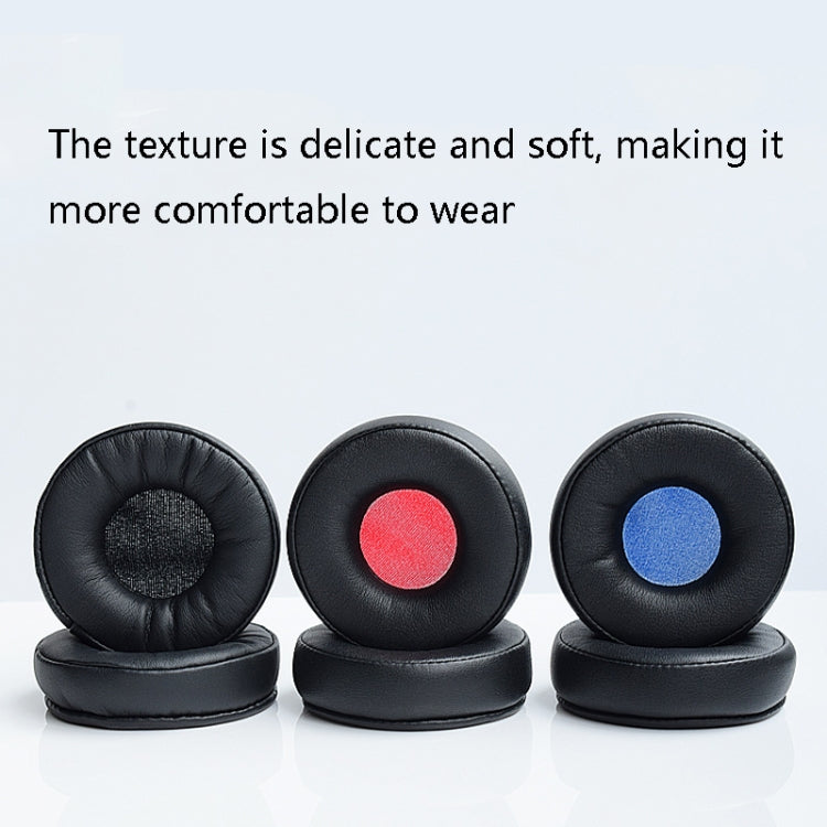 2 PCS Capa de Espuma para Auscultadores, Capa de Couro para Jabra Revo Wireless, Cor: Preto com Grelha Preta, Preto com Grelha Preta, Preto com Grelha Vermelha, Preto com Grelha Azul, Branco com Grelha Branca, Preto com Grelha Cinzenta