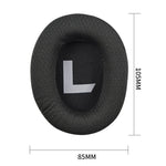 2 PCS Almofadas de Espuma para Auscultadores Somic G936N Commander, Almofadas de Espuma para Auscultadores Gaming com Arco, Malha Preta