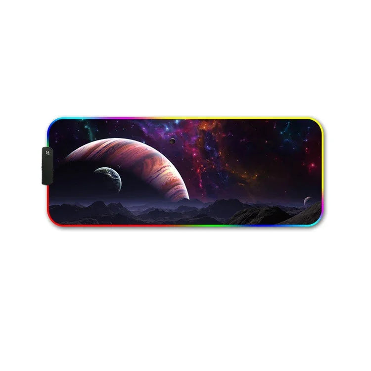 Tapete de rato antideslizante RGB F-01, transferência térmica em borracha, tamanho: 250x350x3 mm, 250x350x4 mm, 260x390x3 mm, 260x390x4 mm, 300x350x3 mm