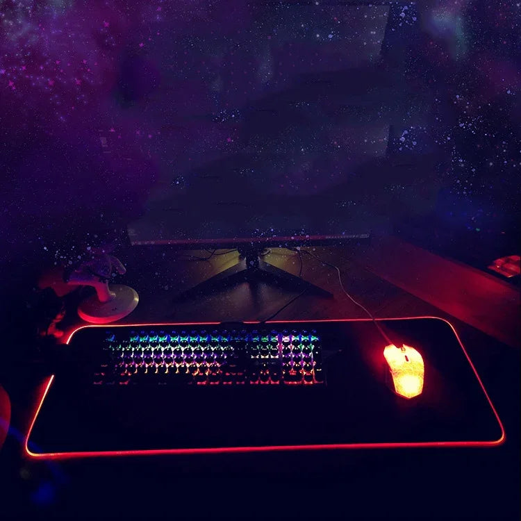 Tapete de rato antideslizante RGB F-01, transferência térmica em borracha, tamanho: 300x350x4 mm, 350x600x3 mm, 350x600x4 mm, 300x800x3 mm, 300x800x4 mm