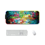 Tapete de rato antideslizante RGB F-01, transferência térmica em borracha, tamanho: 300x350x4 mm, 350x600x3 mm, 350x600x4 mm, 300x800x3 mm, 300x800x4 mm