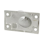Thicken 316 Stainless Steel 60-Degree Square Tube Base Marine Boat Hardwares, Specifications:, 22mm, 25mm