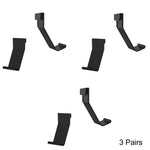 3 Pares de Suportes Laterais Externos para Armazenamento de Auscultadores para PS5, AL-P5053