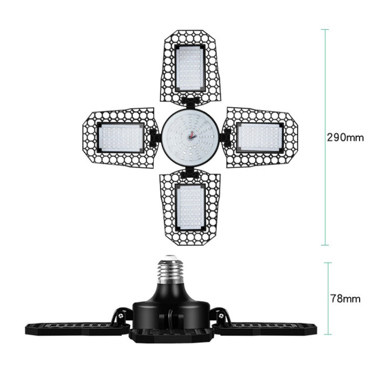 Lâmpada LED para plantas, luz de preenchimento de espectro completo, lâmpada de crescimento para plantas florais, 100W, 150W