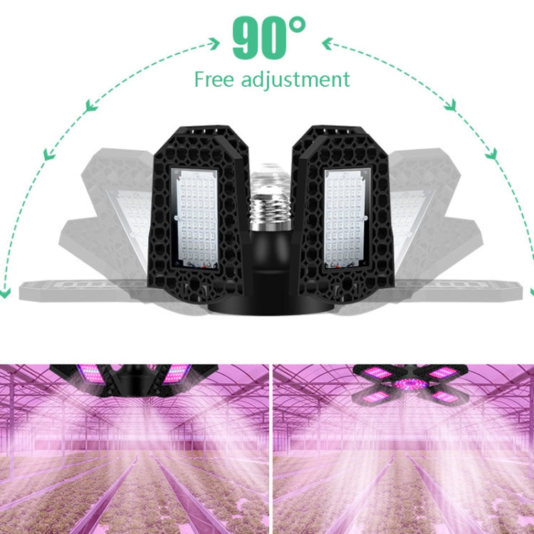 Lâmpada LED para plantas, luz de preenchimento de espectro completo, lâmpada de crescimento para plantas florais, 100W, 150W