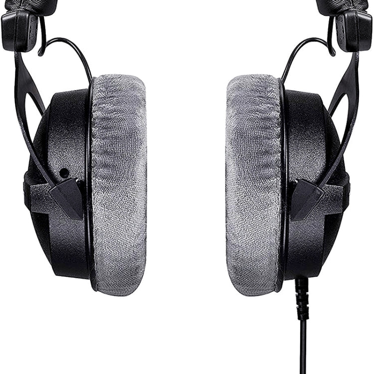 2 PCS Capa para Almofadas de Auscultadores Beyerdynamic DT990 / DT880 / DT770 Pro, (Preto), (Cinzento), (Capa para Arco)