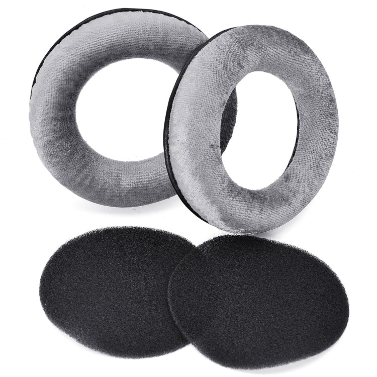 2 PCS Capa para Almofadas de Auscultadores Beyerdynamic DT990 / DT880 / DT770 Pro, (Preto), (Cinzento), (Capa para Arco)